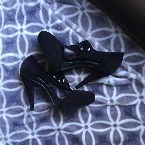 Pedro Garcia Shoes - Gem black heels